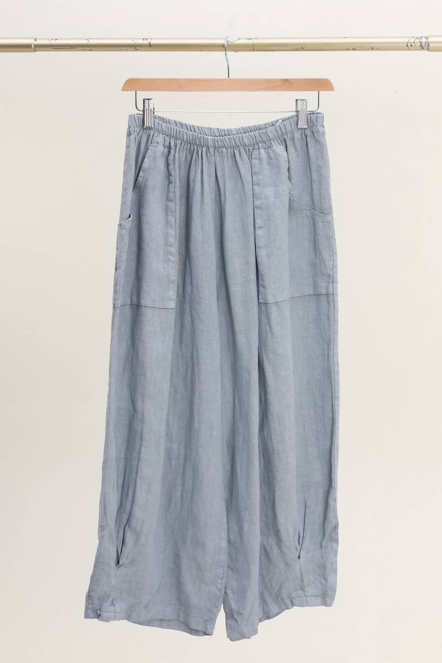 3536 PLUS SIZE TROUSER 100% LINEN