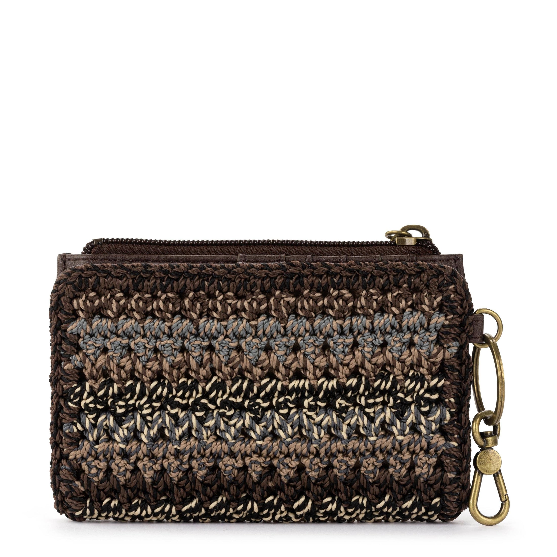 Encino Essential Wallet - Leather - Moss Suede