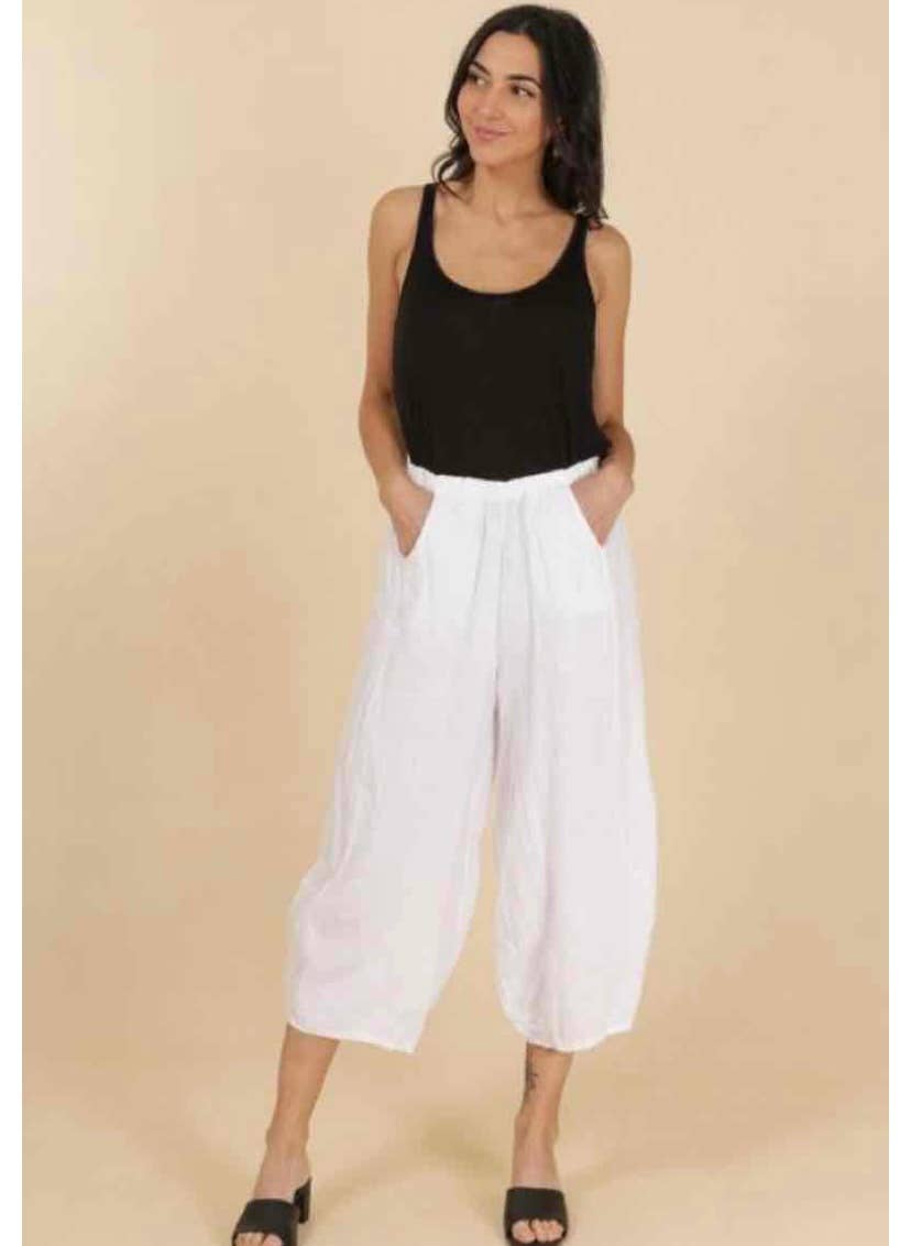 LINEN PANTS. 75096/8414 BOHEMIA