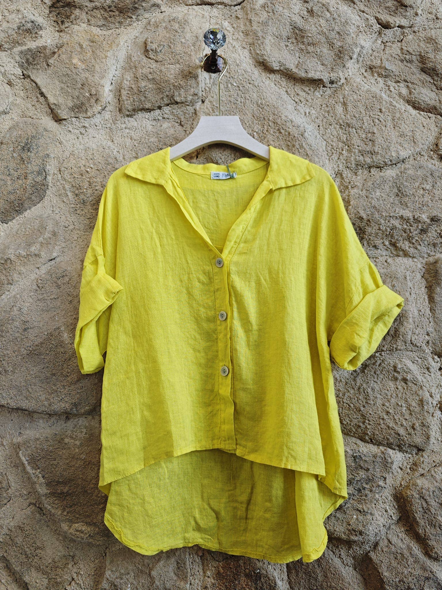 Ref-83737 100% LINEN SHIRT