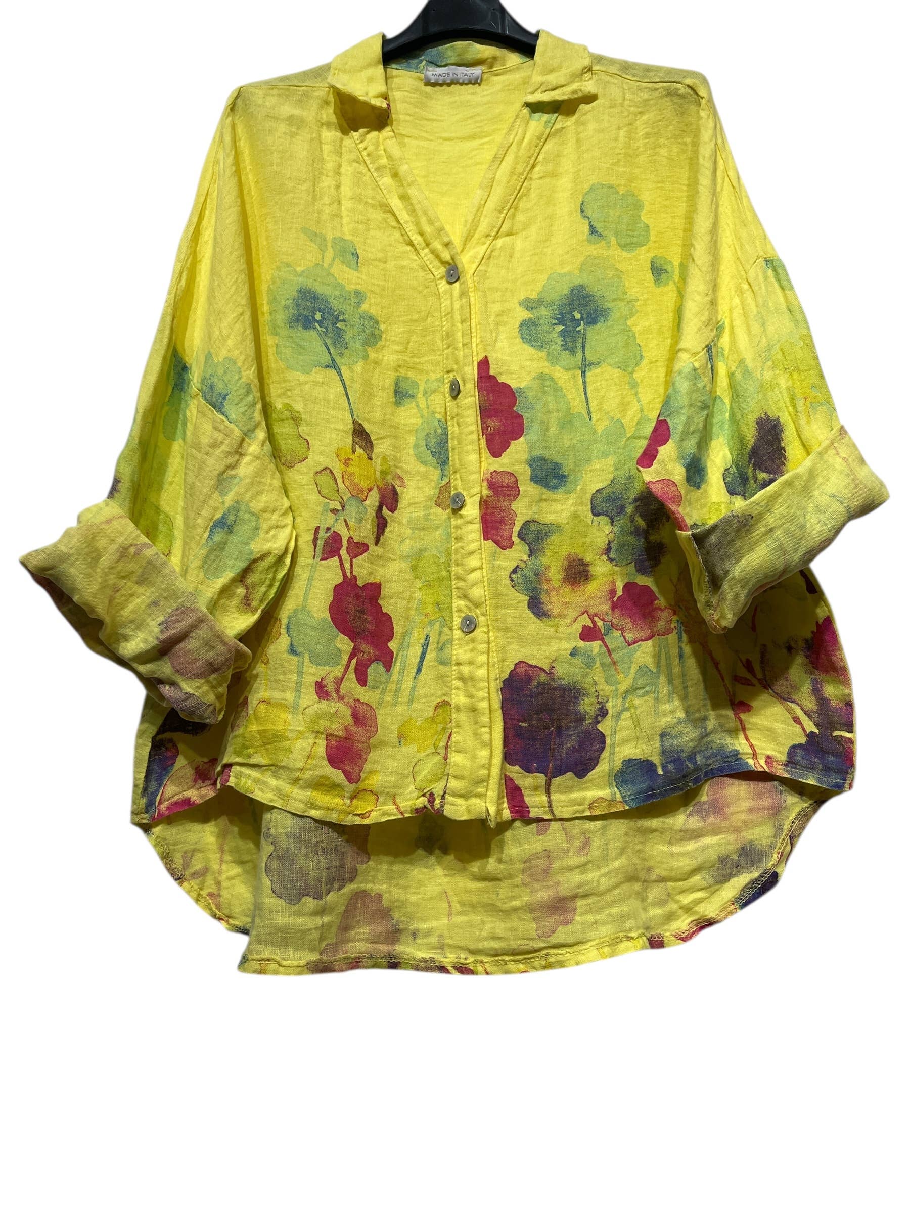 48902 LINEN SHIRT SPRING SUMMER CLOTHING 🌹 🌸