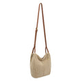 Load image into Gallery viewer, Los Feliz Crossbody - Leather - Neutral Suede Block
