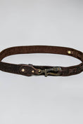 Load image into Gallery viewer, Rugged Handcrafted Vintage Genuine Leather Belt
