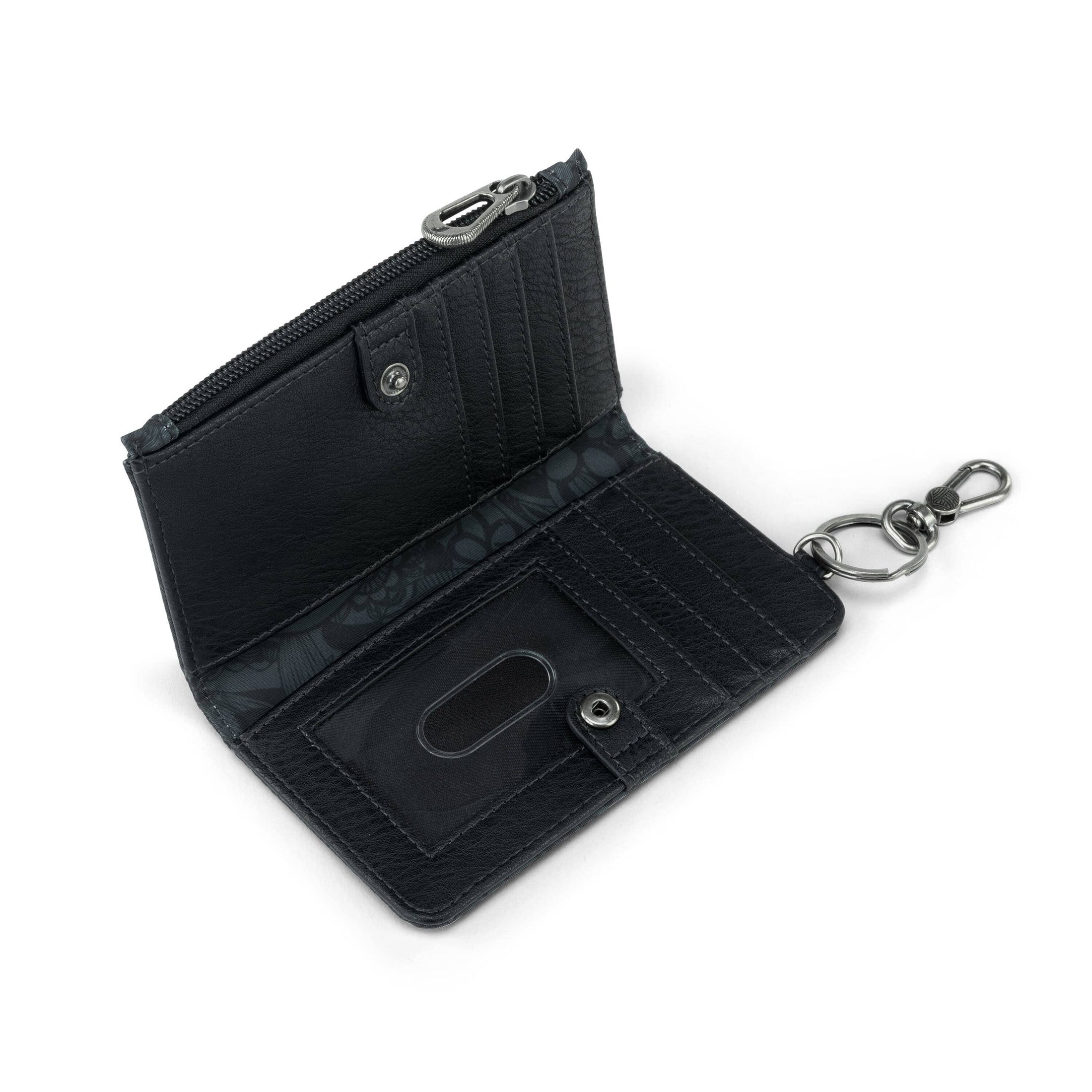 Encino Essential Wallet - Leather - Moss Suede