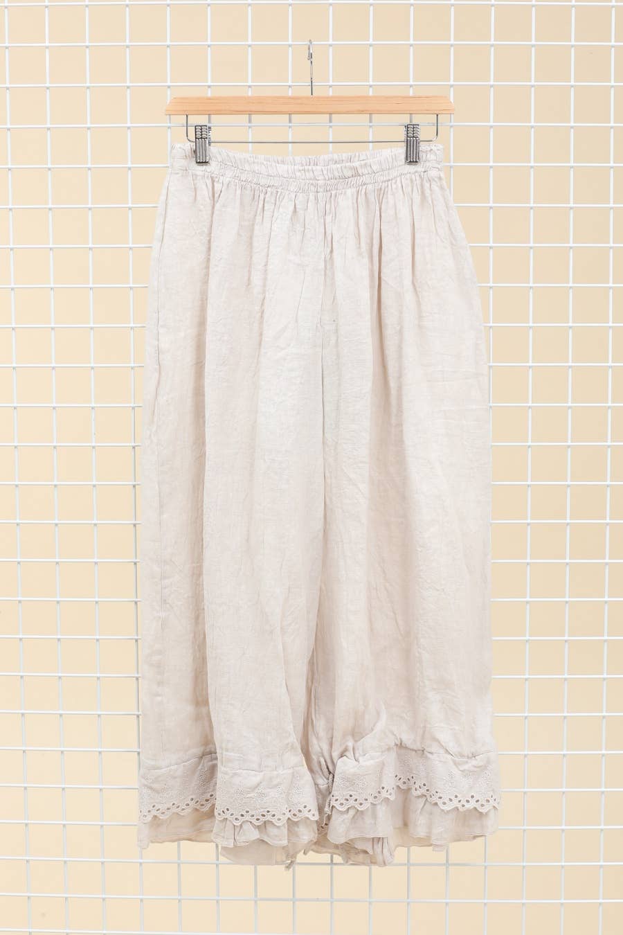 Eyelet Linen Bloomers