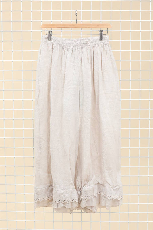 Eyelet Linen Bloomers