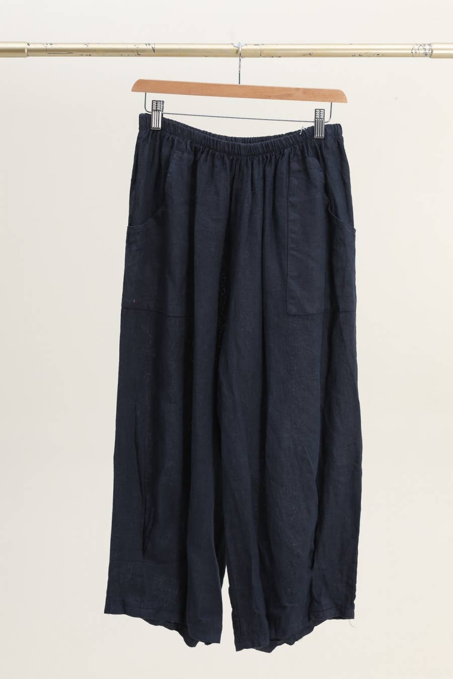 3536 PLUS SIZE TROUSER 100% LINEN