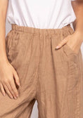 Load image into Gallery viewer, Linen Pants in Black
