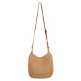 Load image into Gallery viewer, Los Feliz Crossbody - Leather - Neutral Suede Block
