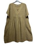 Load image into Gallery viewer, 56462 THICK LINEN DRESS
