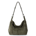 Load image into Gallery viewer, Los Feliz Hobo - Leather - Moss Suede
