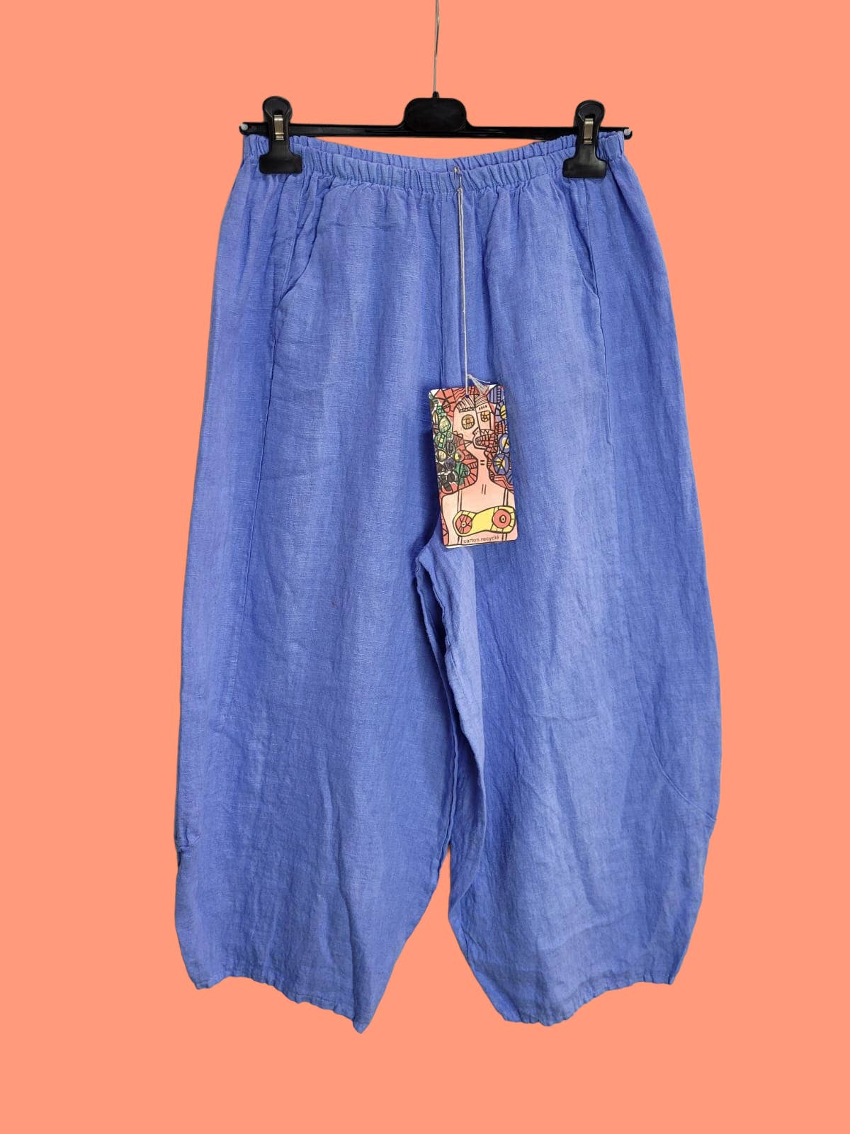 LINEN PANTS. 75096/8414 BOHEMIA