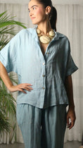Load image into Gallery viewer, Ref-83531 100% LINEN SHORT-SLEEVE SHIRT
