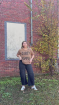 Load and play video in Gallery viewer, Dirty Hippie Tee by Jaded Gypsy - Chocolate
